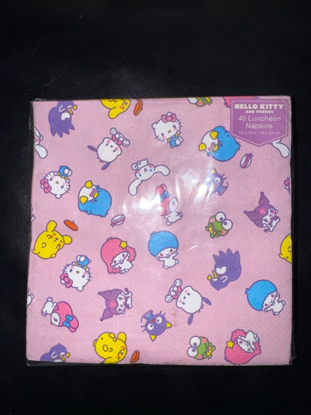 BNWT, Sanrio, hello kitty, luncheon napkins, 40 count